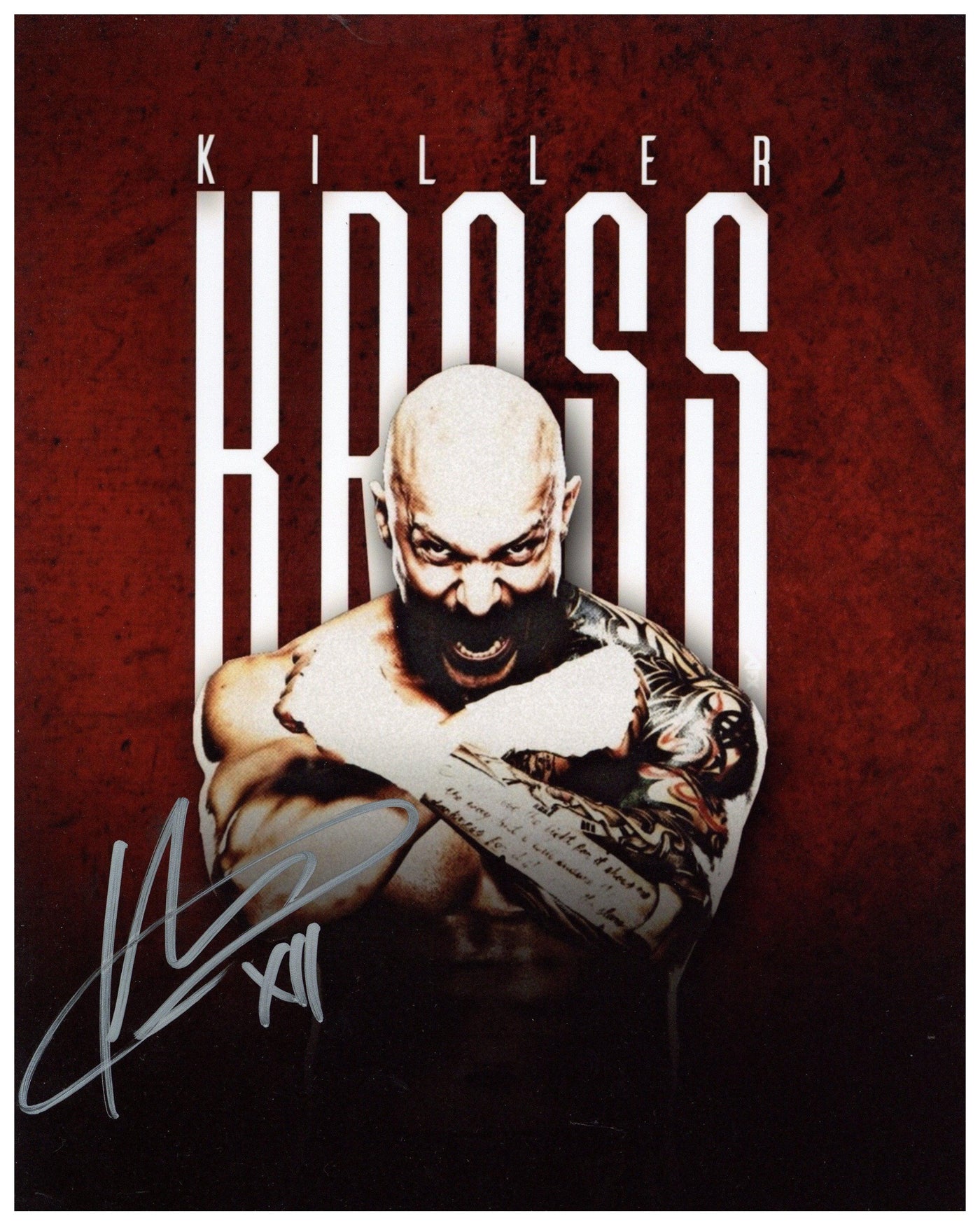 Karrion Kross Signed 8x10 Photo WWE Pro Wrestling Autographed Zobie COA 3
