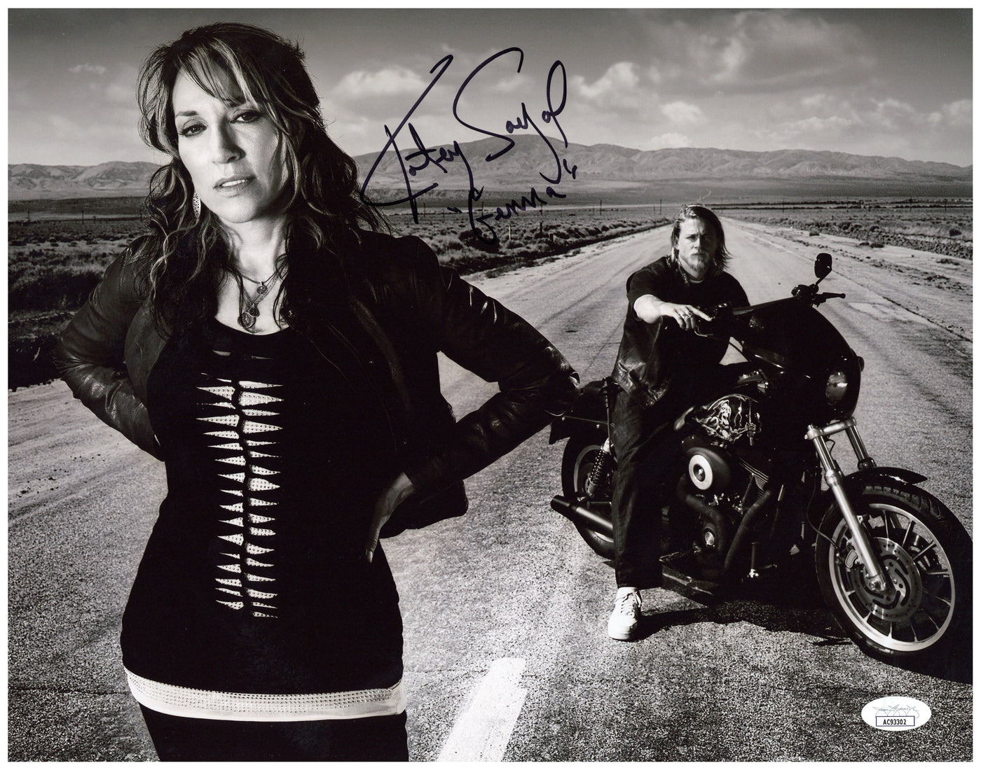 Katey Sagal Autographed 11X14 Photo Sons of Anarchy SIGNED JSA COA 2