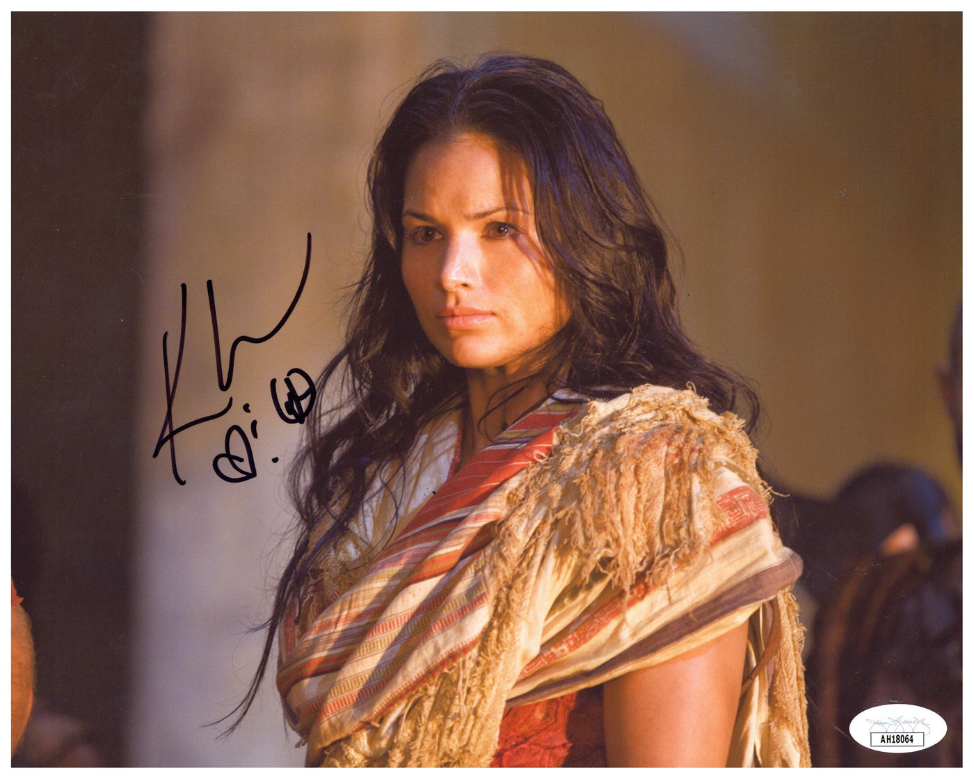 Katrina Law Signed 8x10 Photo Arrow Spartacus Autographed JSA COA