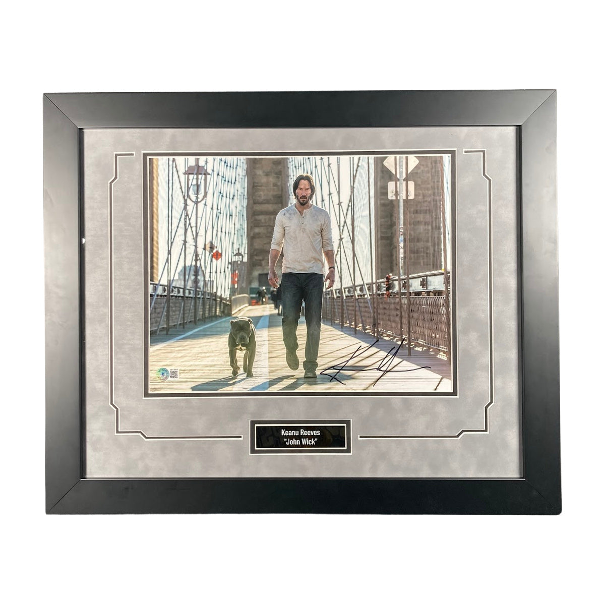 Keanu Reeves Signed 11x14 Photograph John Wick Autographed Custom Fram ...