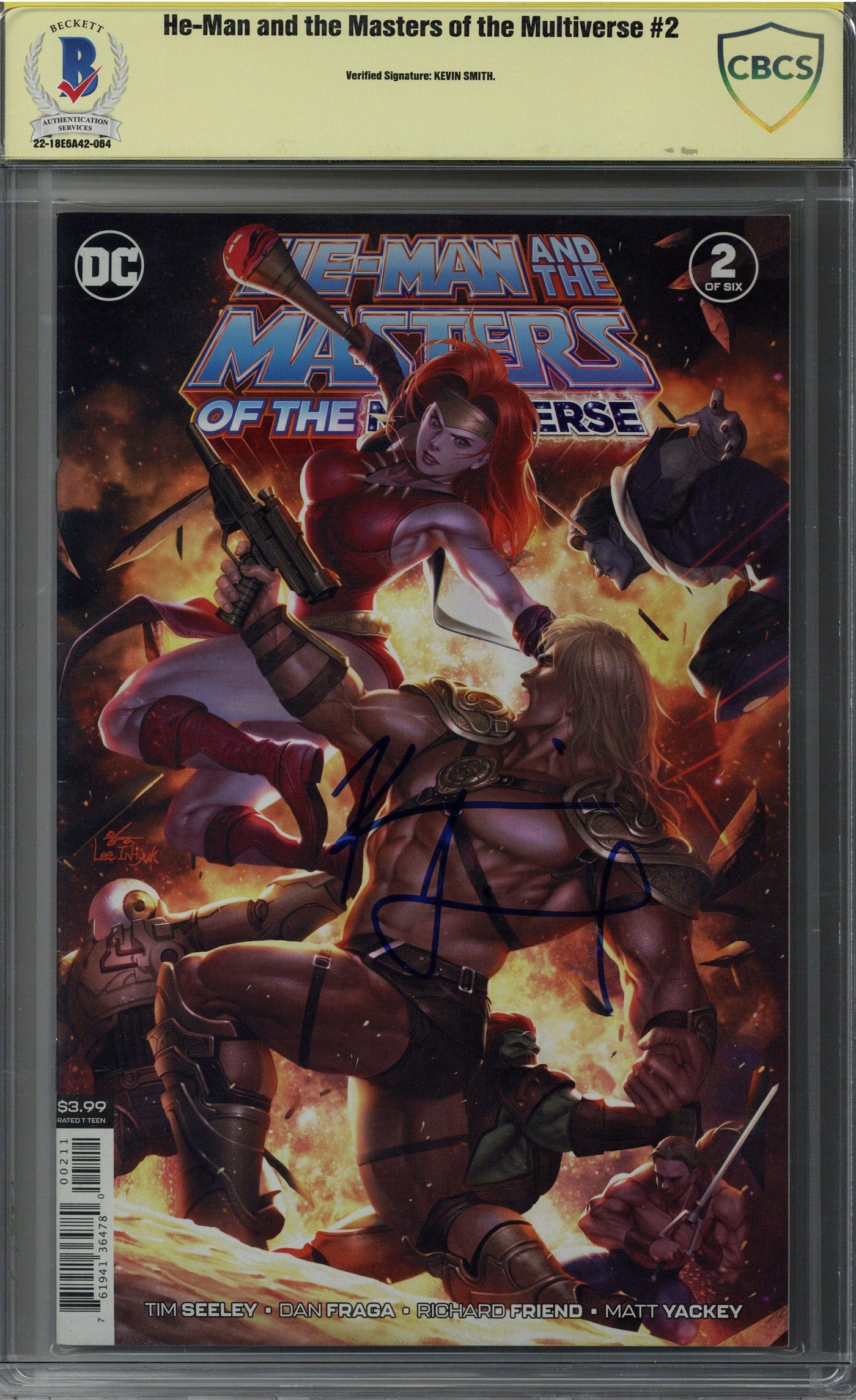 Kevin Smith Signed He-Man and the Masters of the Multiverse #2 CBCS