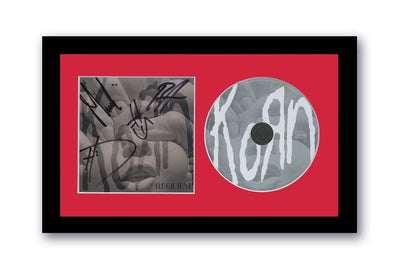 Korn Jonathan Davis Autographed Signed 7x12 Framed CD Requiem ACOA