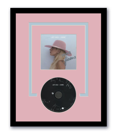 Lady Gaga Autographed Signed 11x14 Framed CD Joanne ACOA 2