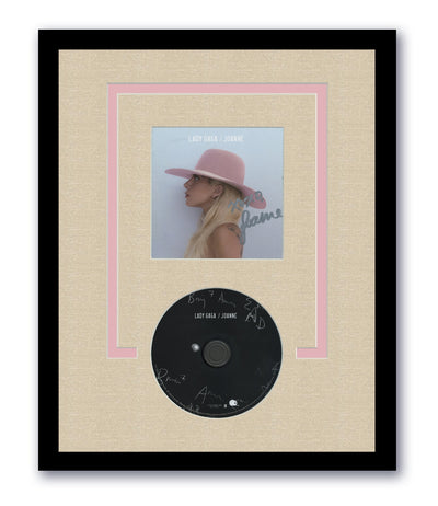 Lady Gaga Autographed Signed 11x14 Framed CD Joanne ACOA