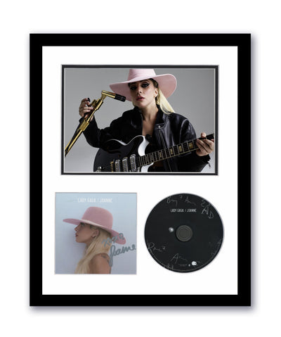 Lady Gaga Autographed Signed 11x14 Framed CD Photo Joanne ACOA 2
