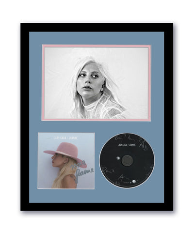 Lady Gaga Autographed Signed 11x14 Framed CD Photo Joanne ACOA 3