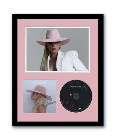 Lady Gaga Autographed Signed 11x14 Framed CD Photo Joanne ACOA 5
