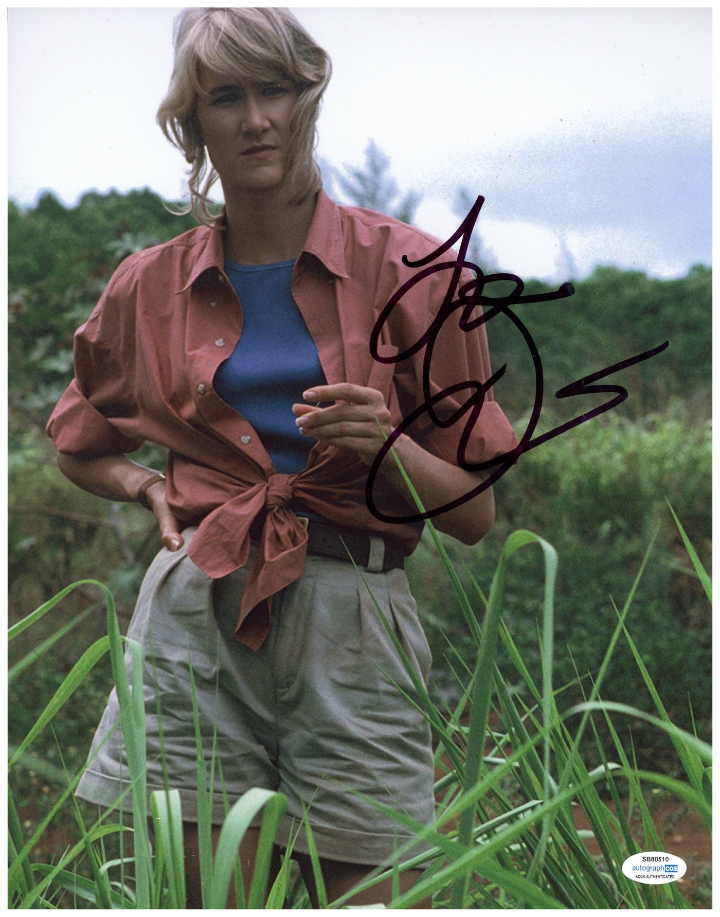 Laura Dern Signed 11x14 Photo Jurassic Park Autographed ACOA