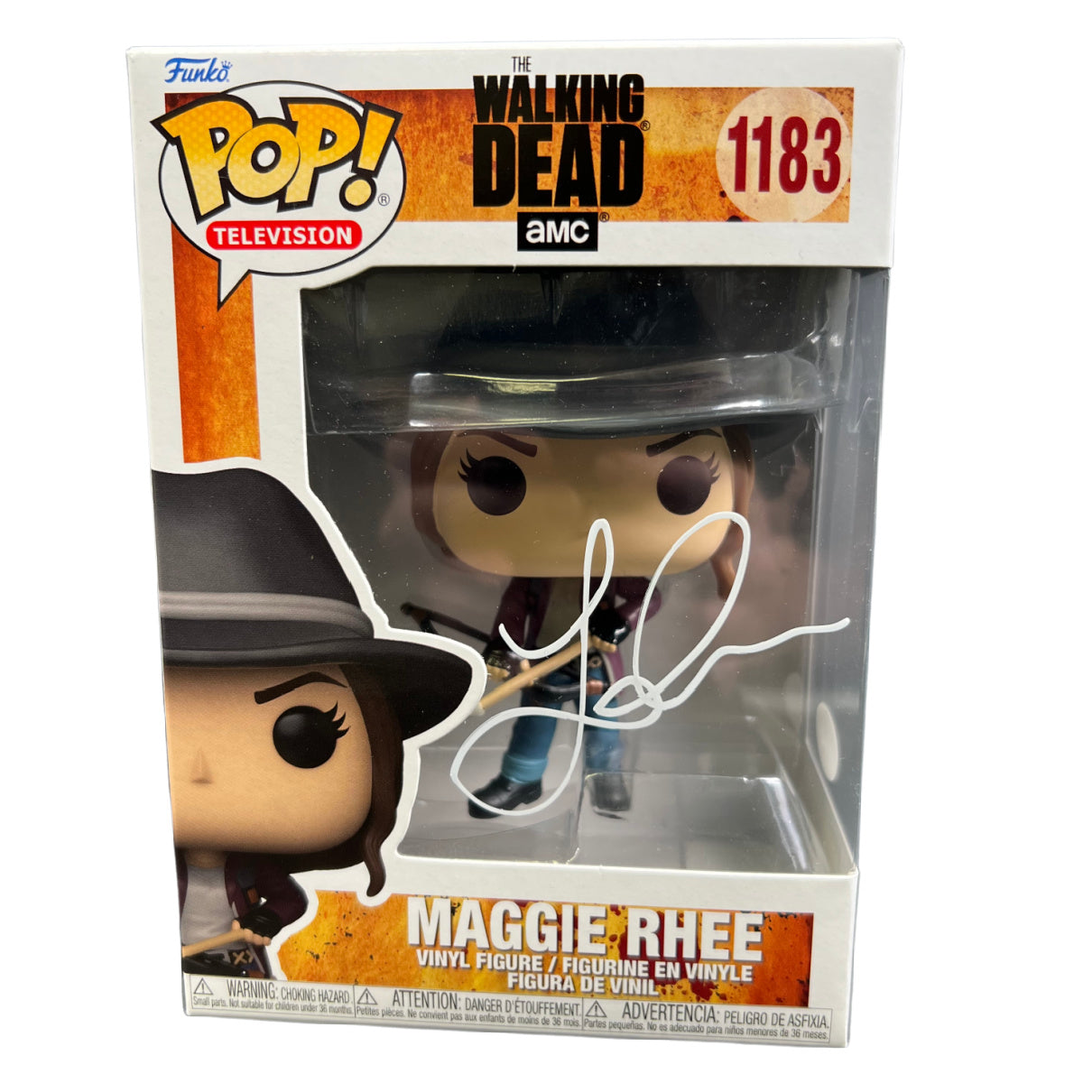 Lauren Cohan Signed Funko POP The Walking Dead Maggie Rhee Autographed ...