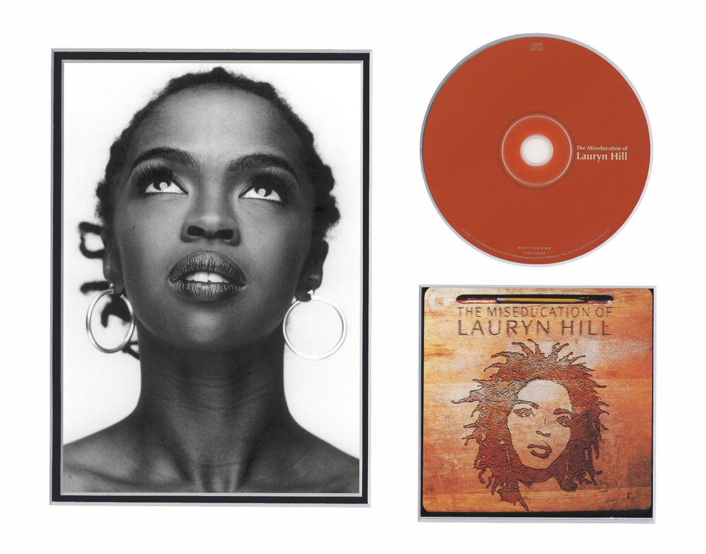 Lauryn Hill The Miseducation Custom Frame CD Photo Rap Hip-Hop The Fugees 4