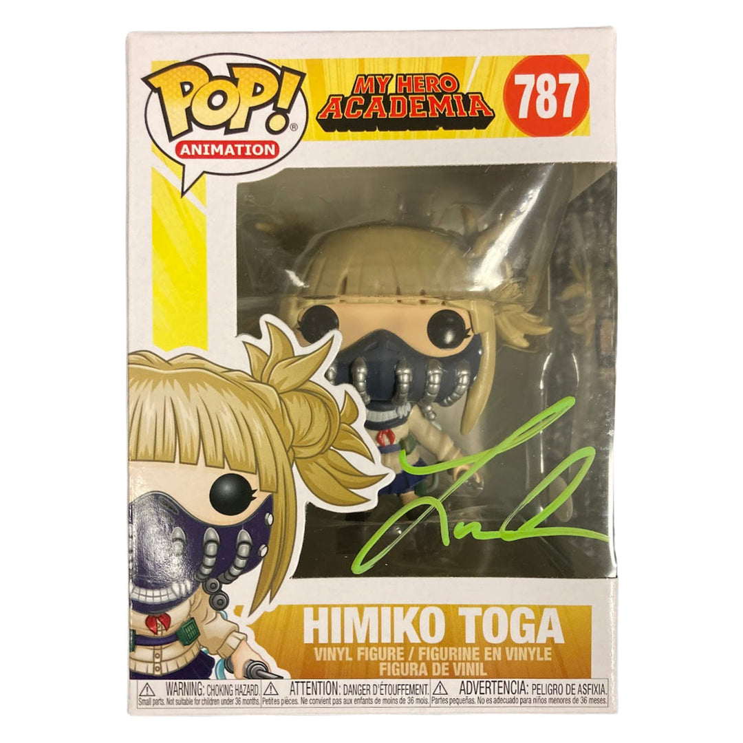 My hero hotsell academia Funko pop Himiko Signed