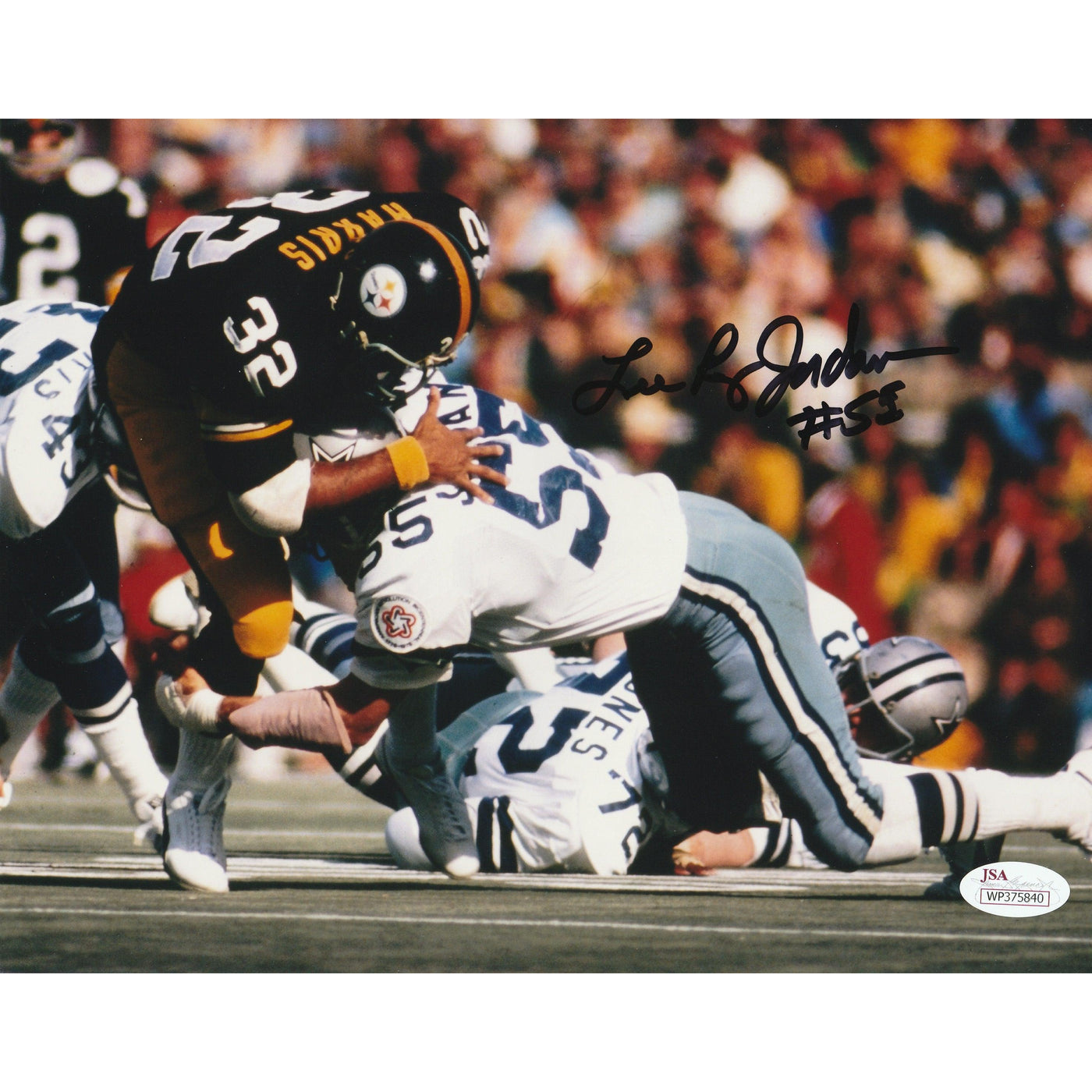 Lee Roy Jordan signed Dallas Cowboys 8x10 photo autographed 3