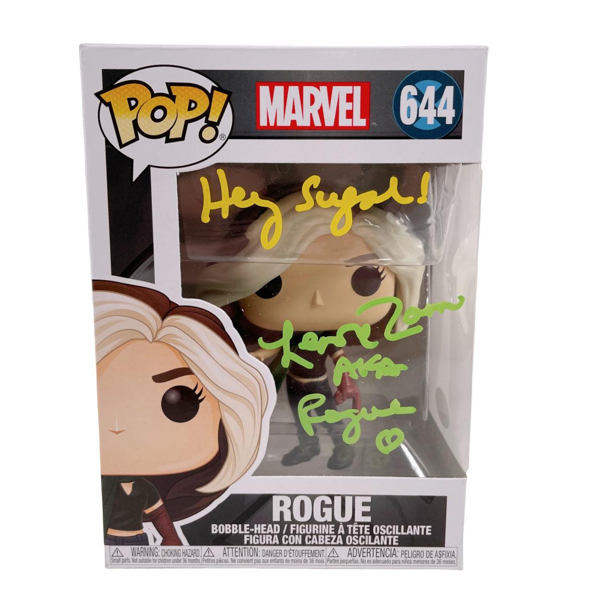 Lenore Zann Signed Funko POP X-Men Rouge Autographed JSA COA #3