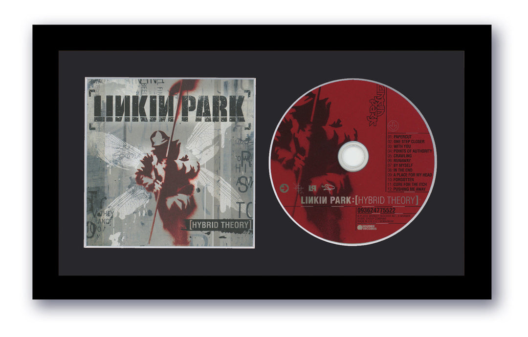 Linkin Park Custom Framed CD Art Hybrid Theory Chester