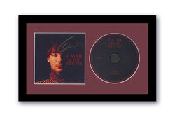 Image of Louis Tomlinson Autographed Signed 7x12 Framed CD One Direction 1D ACOA 2