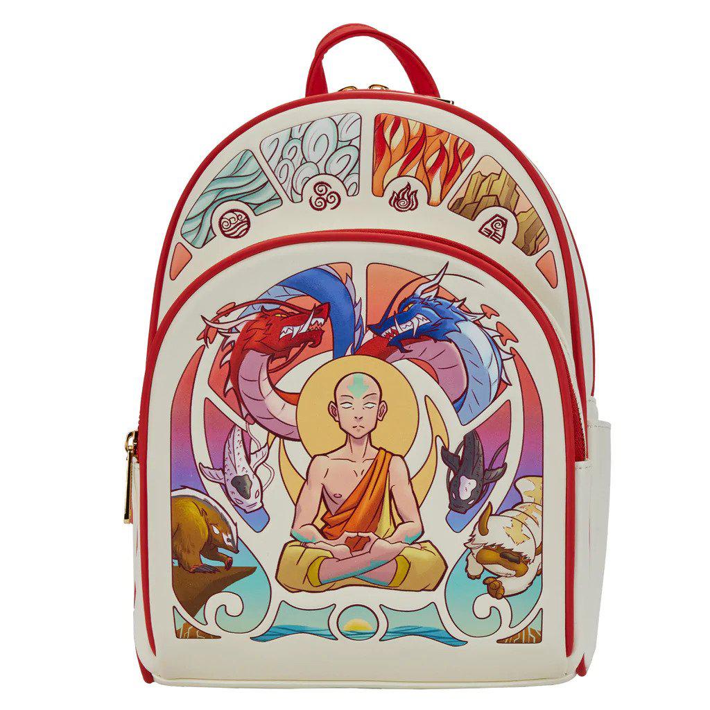 Loungefly Avatar Aang Glow in the Dark Mini Backpack | Officially Licensed