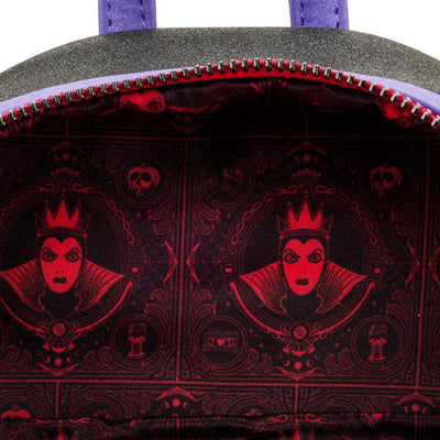 Loungefly Disney Evil Queen Villains Scenes Mini Backpack | Officially Licensed
