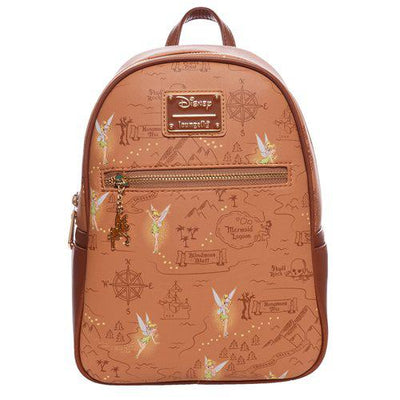 Loungefly Disney Peter Pan Neverland Map Mini-Backpack - Entertainment Earth Exclusive | Officially Licensed