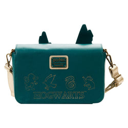 Image of Loungefly: Harry Potter Golden Hogwarts Castle Crossbody Bag