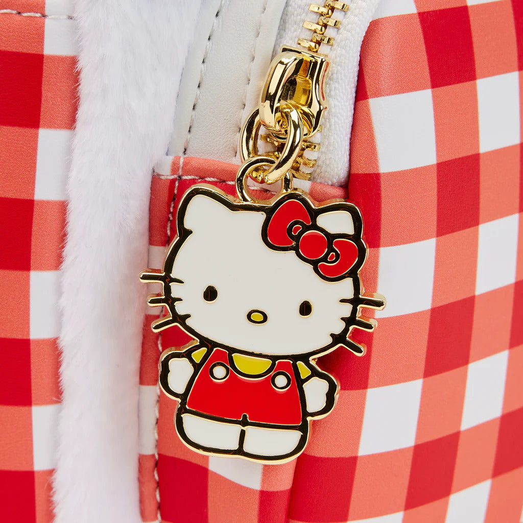 Loungefly Hello Kitty Gingham Mini Backpack | Officially Licensed