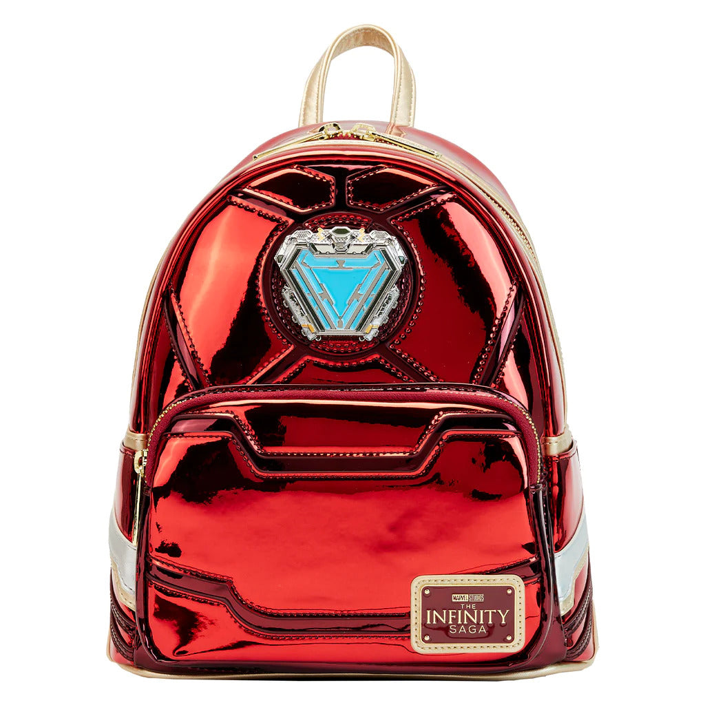 Loungefly Iron Man 15th Anniversary Cosplay Mini Backpack | Officially Licensed