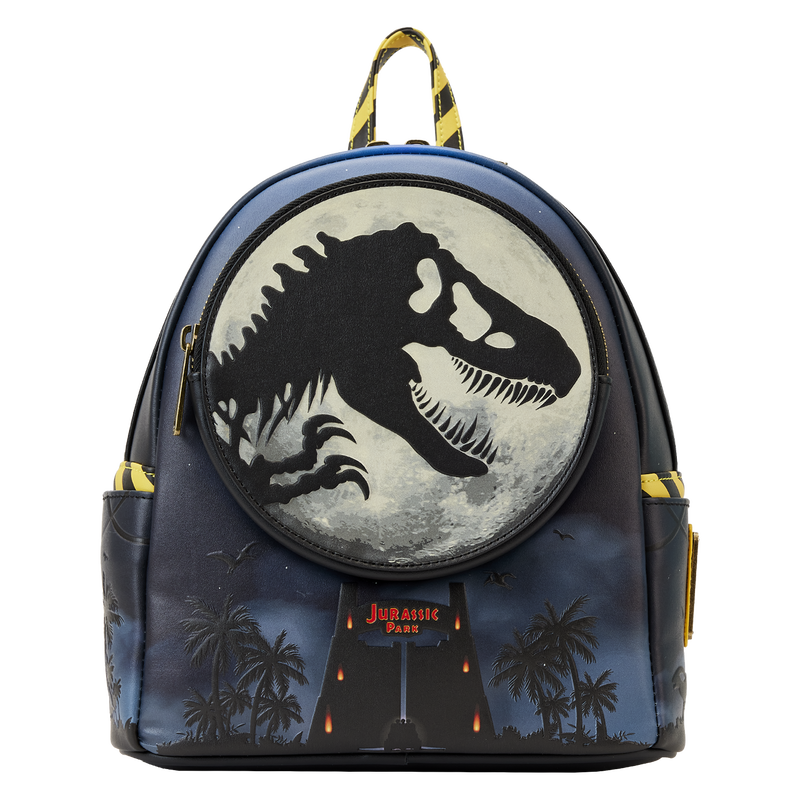 Loungefly Jurassic Park 30th Anniversary Dino Moon Glow Mini Backpack | Officially Licensed