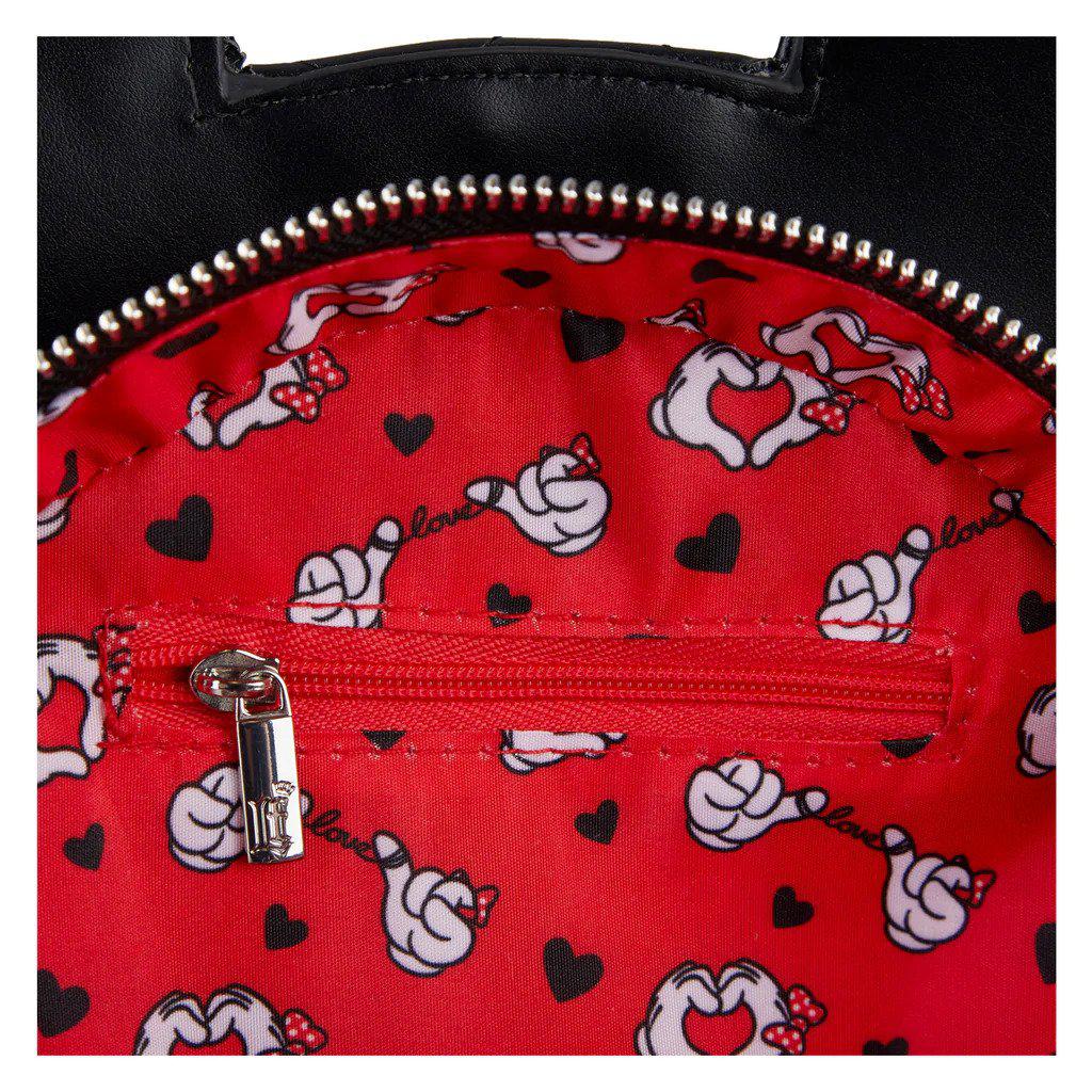 ショルダーバッグ・ポシェット Loungefly Disney Mickey and Minnie Mouse Love Crossbody Bag Disney Loungefly Crossbody Bag - Mickey & Minnie Mouse Love