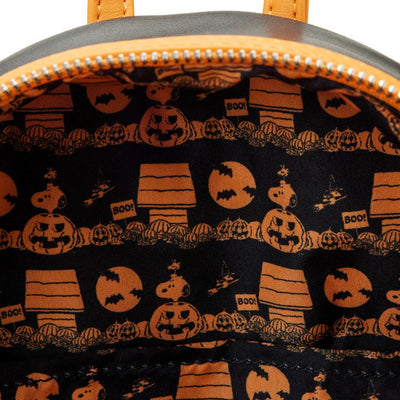 Loungefly Peanuts Great Pumpkin Snoopy Mini Backpack | Officially Licensed