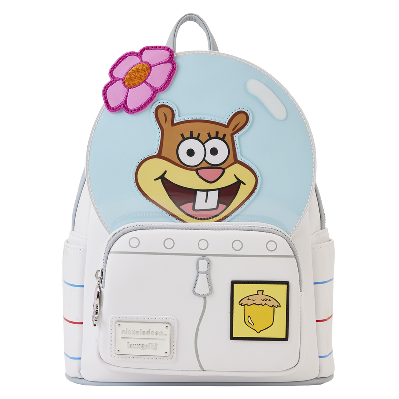 Loungefly SpongeBob SquarePants Sandy Cheeks Cosplay Mini Backpack | Officially Licensed