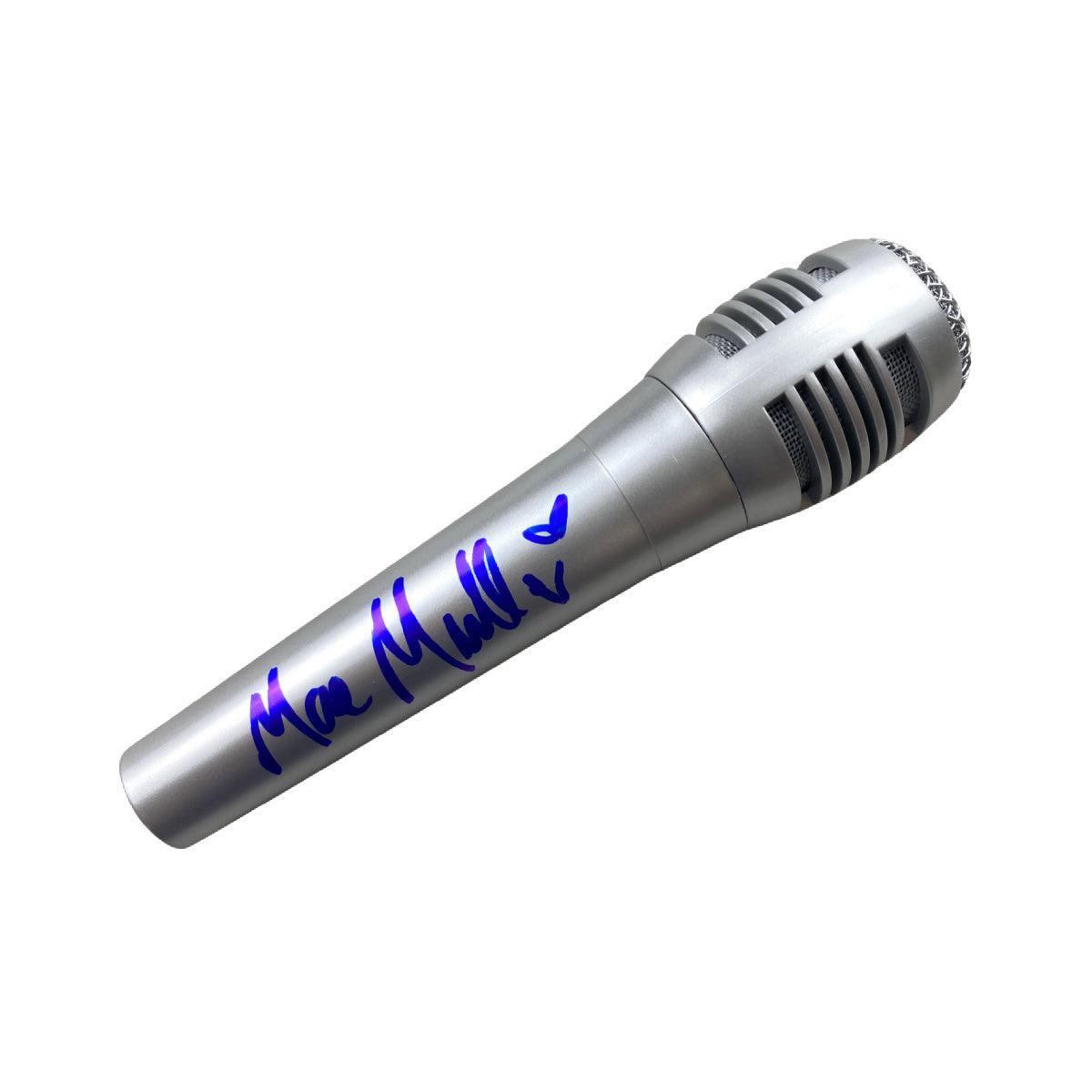Mae Muller Signed Microphone Autographed ACOA 3