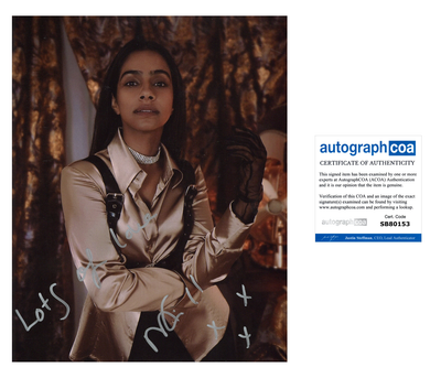 Mandip Gill Signed 8x10 Photo Dr. Who Autographed ACOA