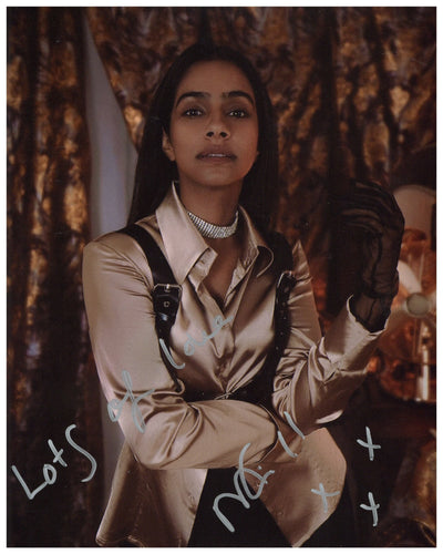 Mandip Gill Signed 8x10 Photo Dr. Who Autographed ACOA