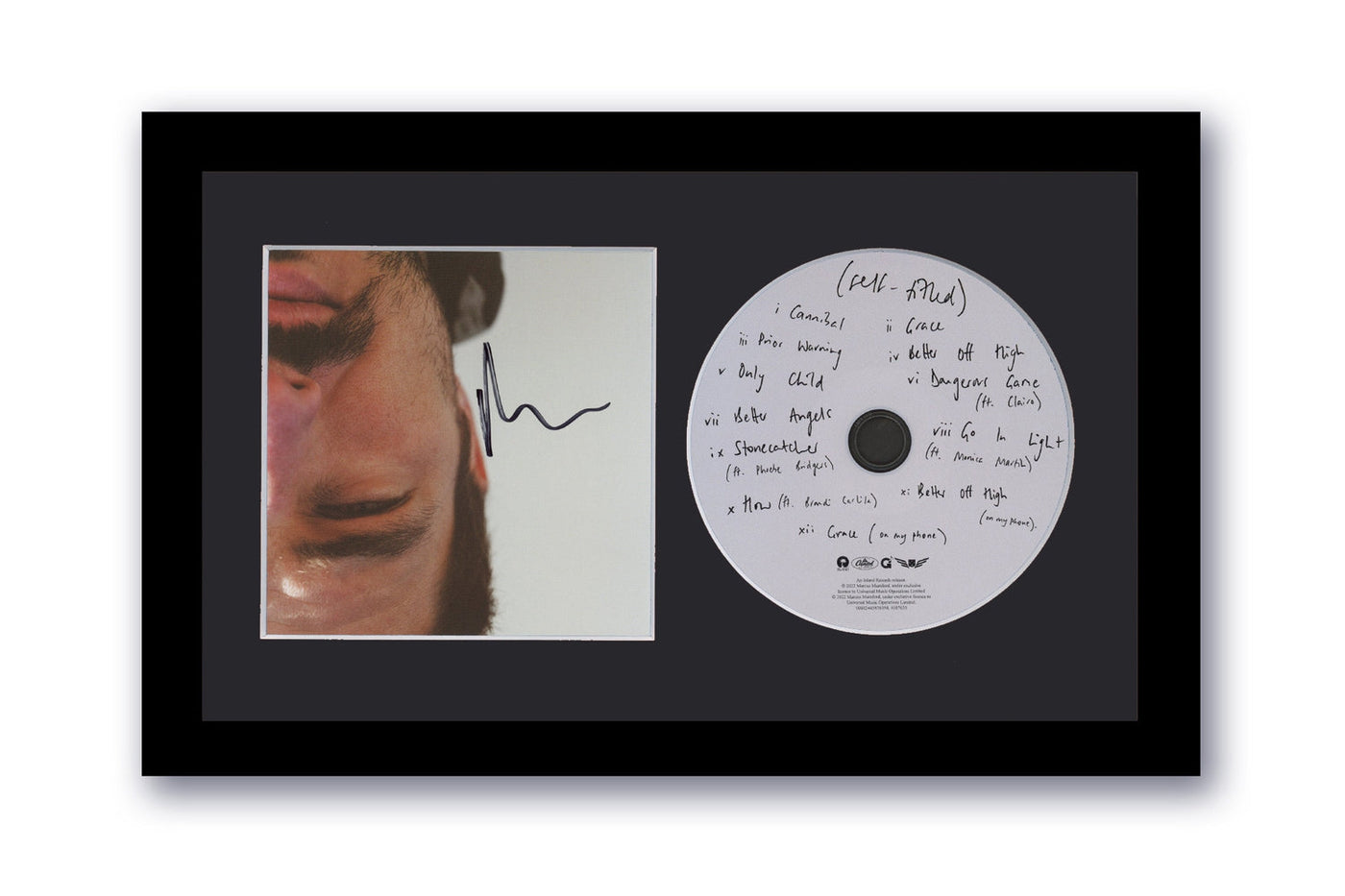 Marcus Mumford Autographed Signed 7x12 Framed CD Mumford & Sons ACOA