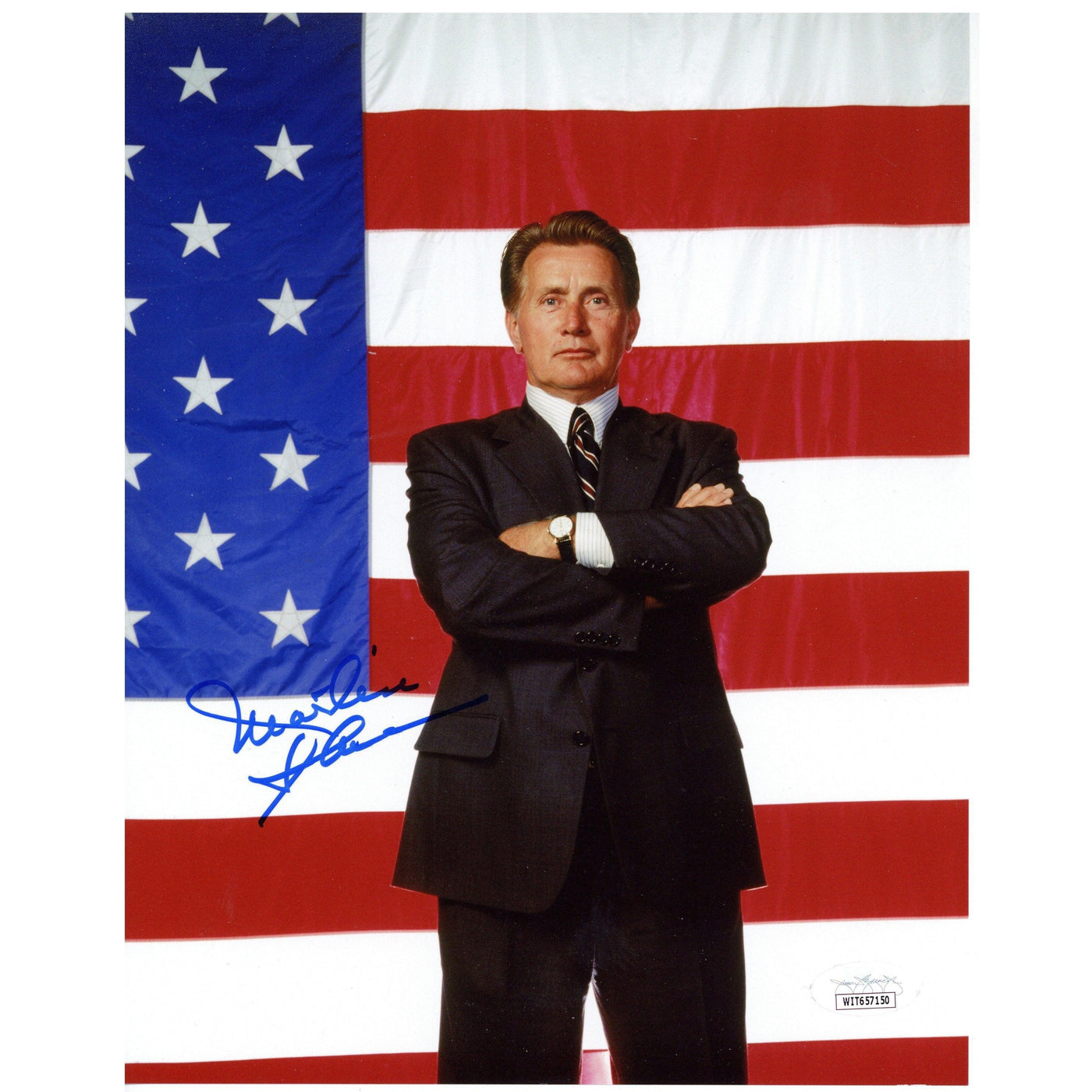 Martin Sheen Signed 8x10 Photo The West Wing President Bartlet Autographed JSA