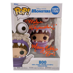 Image of Mary Gibbs Signed Funko POP Disney Pixar Monsters 1153 Boo Autographed JSA 4