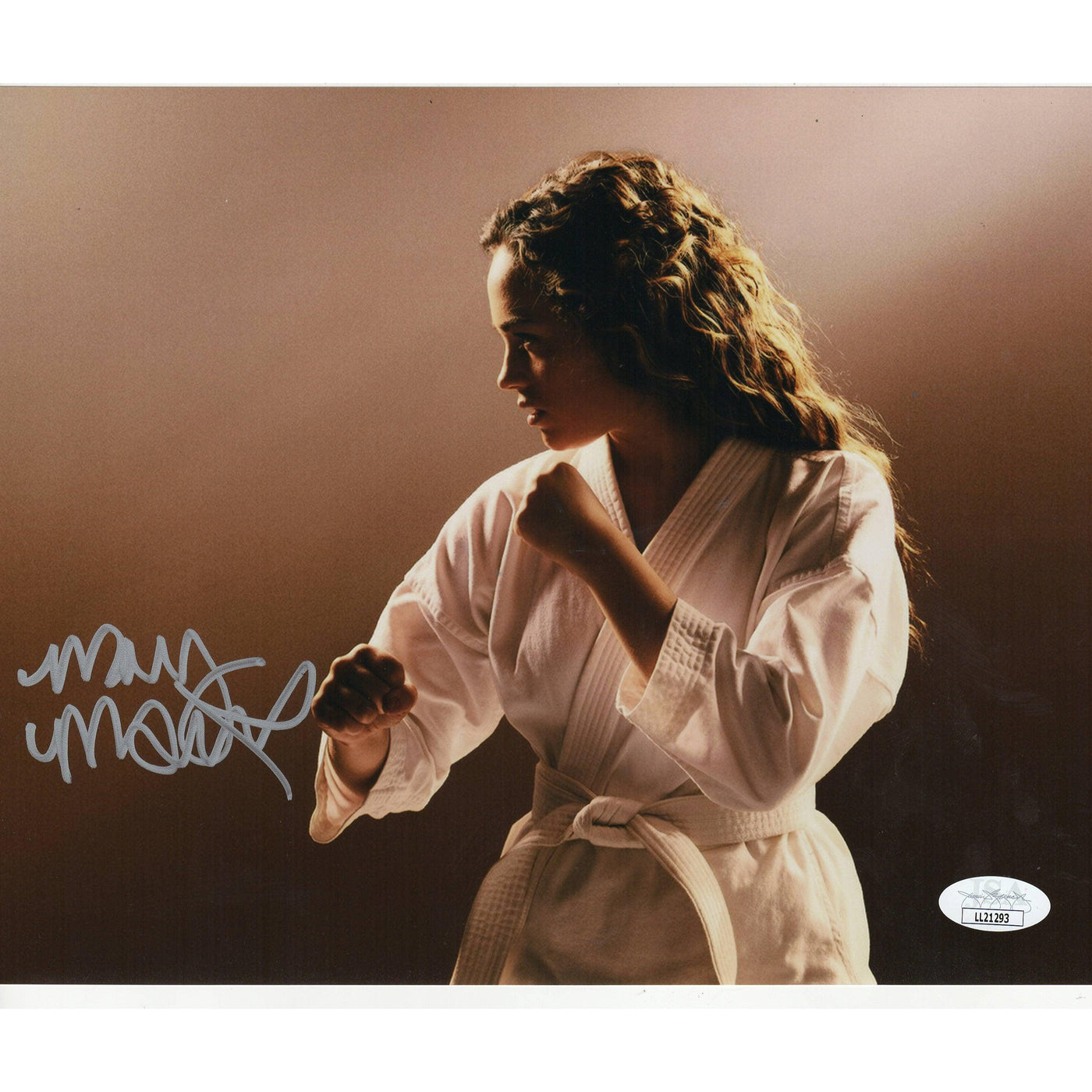 Mary Mouser Autograph 8x10 Photo Cobra Kai Samantha Larusso Signed Jsa Zobie Productions