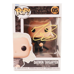 Image of Matt Smith Signed Funko POP House of Dragon Daemon Targaryen Autographed BAS