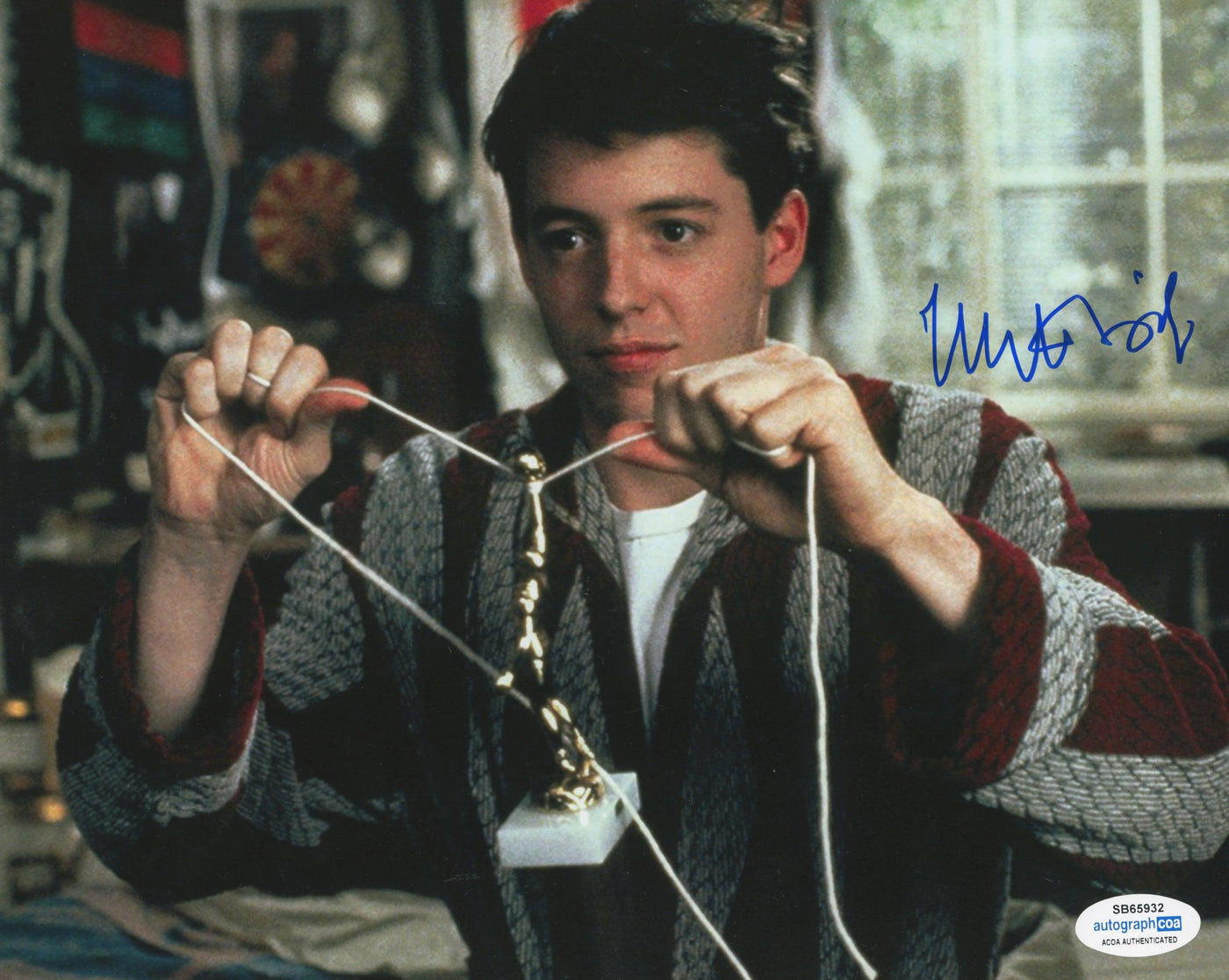 Matthew Broderick Signed 8x10 Photo Ferris Bueller's Day Off Autographed ACOA #6