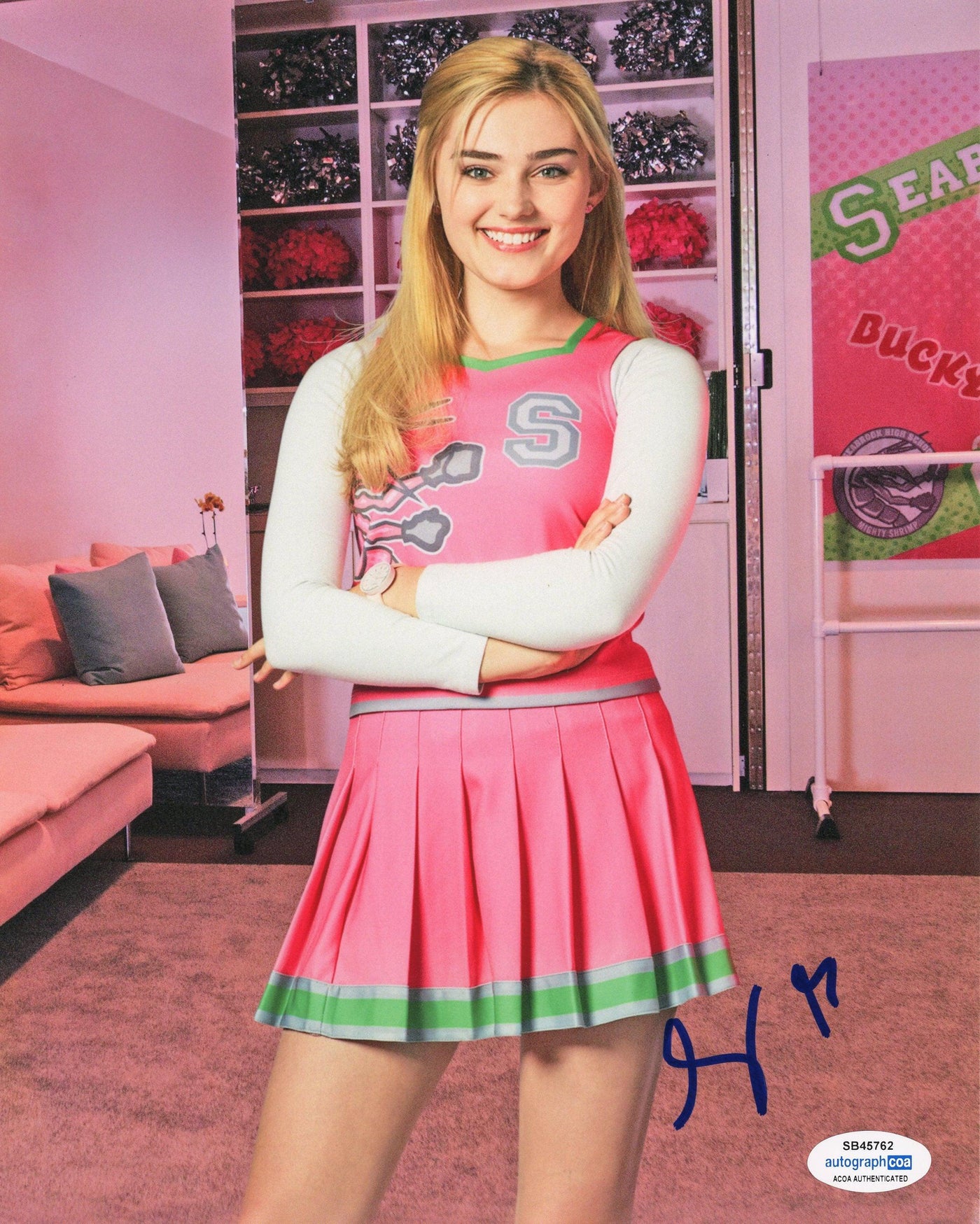 Meg Donnelly Signed 8x10 Photo Zombies Autographed ACOA 2