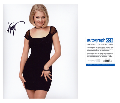 Melissa Joan Hart Signed 8x10 Photo Sabrina Autographed ACOA 96