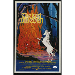 Image of Mia Farrow Signed 11x17 Photo The Last Unicorn Autographed Rare JSA COA
