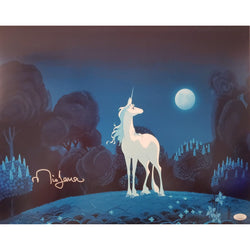 Image of Mia Farrow Signed 16x20 Photo The Last Unicorn Autographed Rare JSA COA