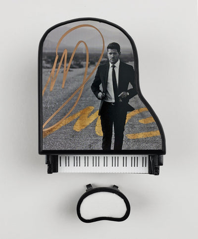 Michael Buble Autographed Signed Custom Toy Mini Piano Jazz Crooner ACOA