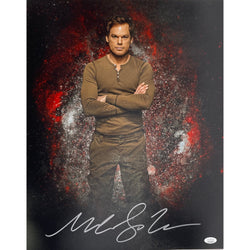 Image of Michael C. Hall Autograph 16x20 Photo Dexter Signed JSA COA 2