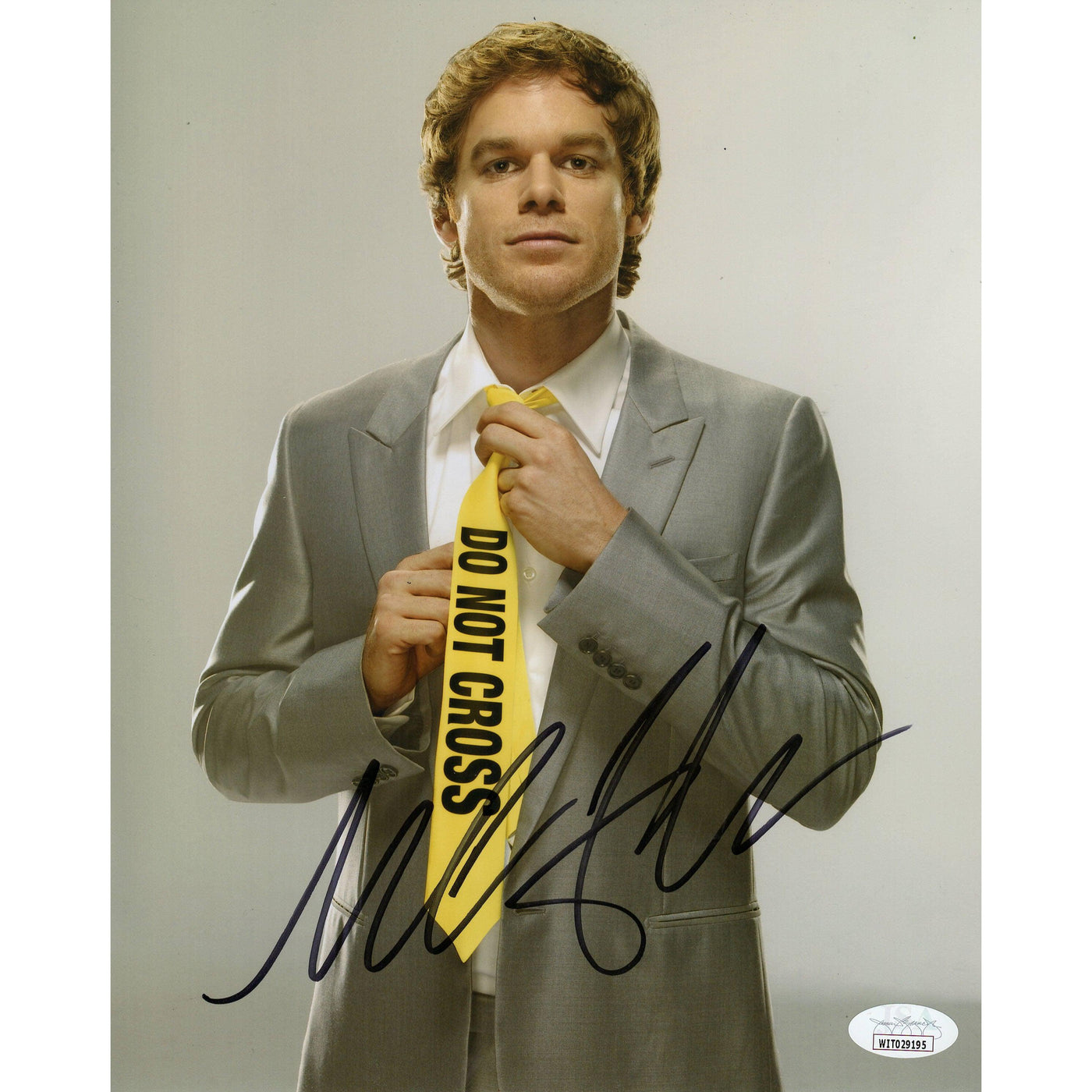 Michael C. Hall Autograph 8x10 Photo Dexter Signed JSA COA 5