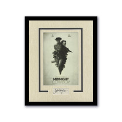 Image of Midnight Cowboy Jon Voight Autographed Signed 11x14 Framed Poster Photo ACOA