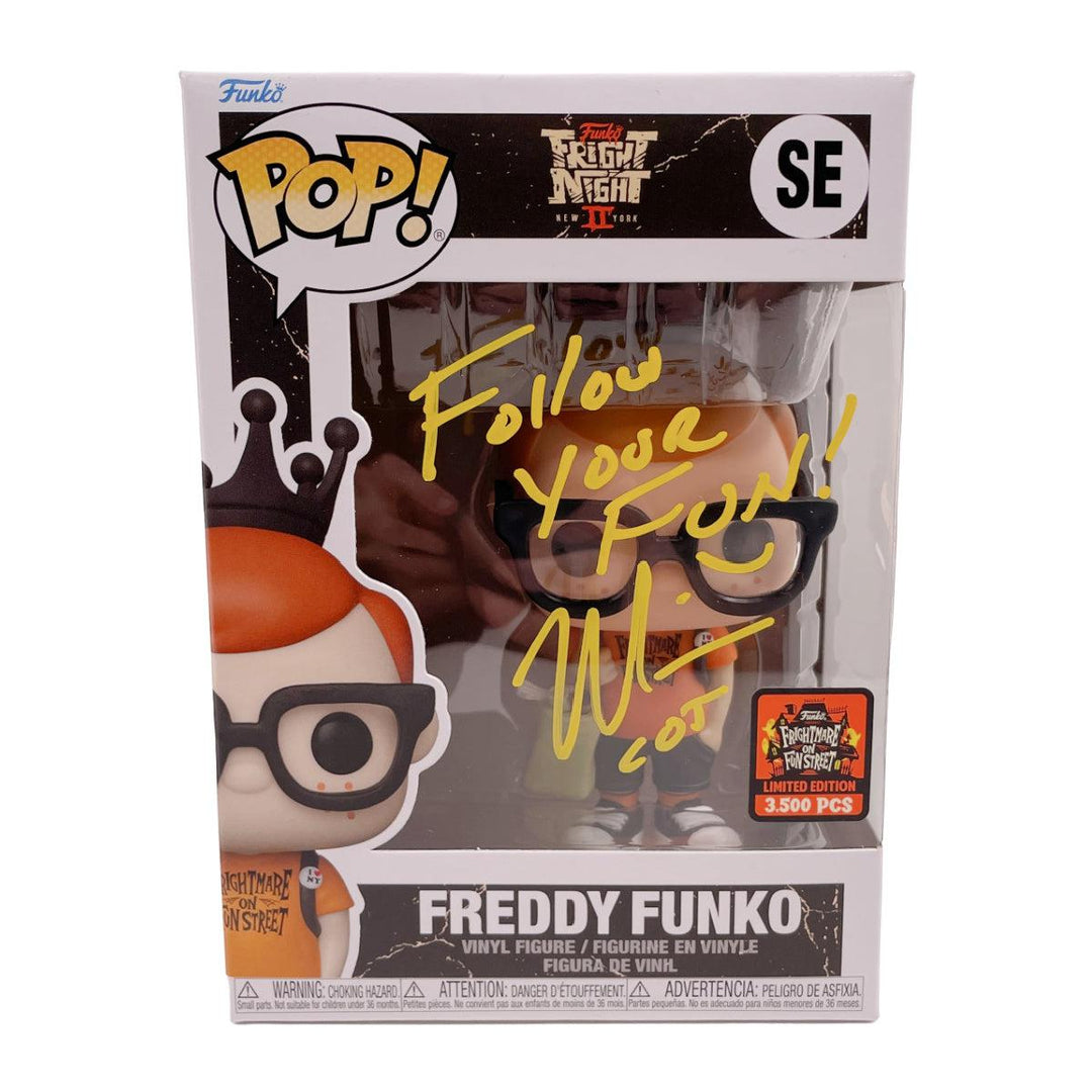 Mike Becker Signed FUNKO FREDDY LE 3500 Fright Night II SE