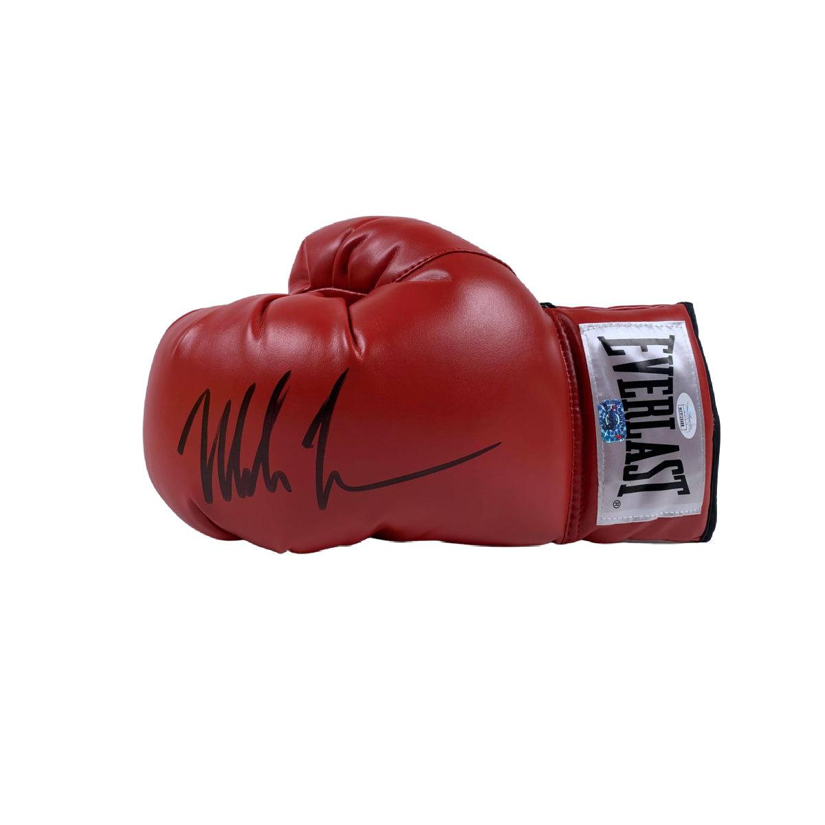 Mike Tyson Signed Everlast Red Boxing Glove Autographed JSA COA
