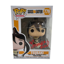 Image of Monica Rial Autograph Funko POP Soul Eater Tsubaki #779 Signed JSA COA 2 Red