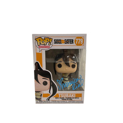Image of Monica Rial Autograph Funko POP Soul Eater Tsubaki #779 Signed JSA COA Blue